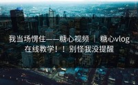 我当场愣住——糖心视频 ｜ 糖心vlog在线教学！！别怪我没提醒